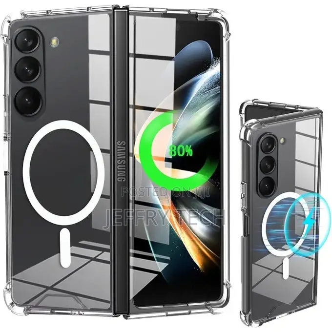 Clear Magsafe Case Cover for Samsung Galaxy Z Fold5