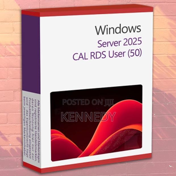 Windows Server 2025 RDS Cal - 50 Users - main view