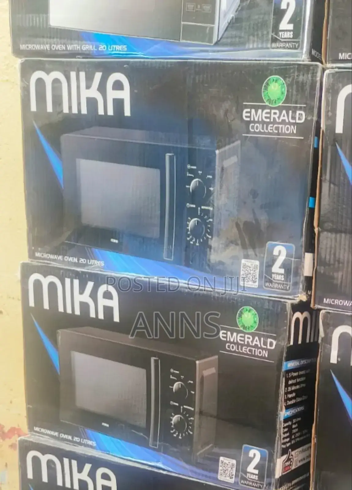 Manual 20L Mika Microwave