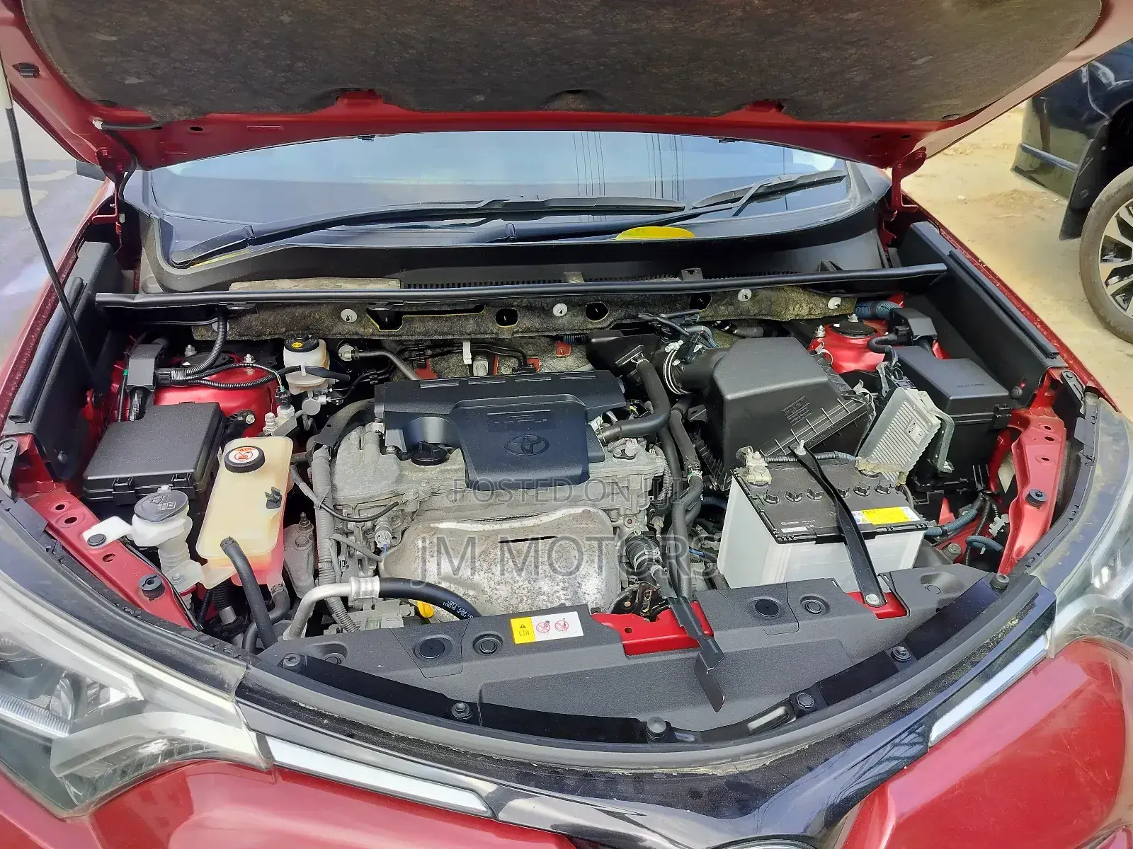 Toyota RAV4 2017 Burgundy