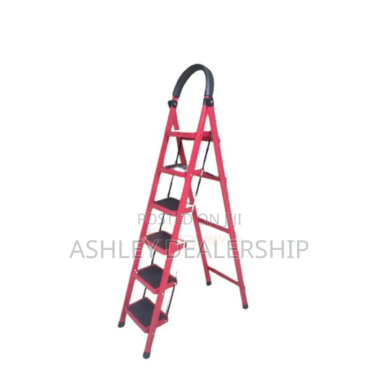U Type 6 Step Carbonate Steel Ladder