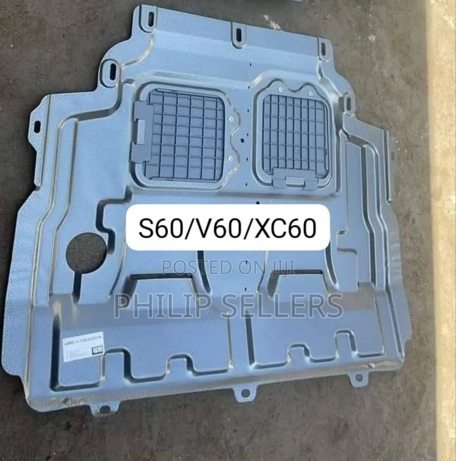 VOLVO V40 Sump Guard