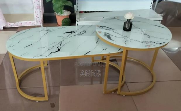White Nesting Coffee Table