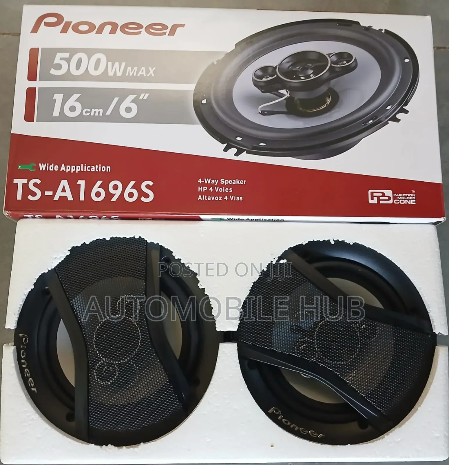 Pioneer Door Midrange 500w -Car Door Speakers