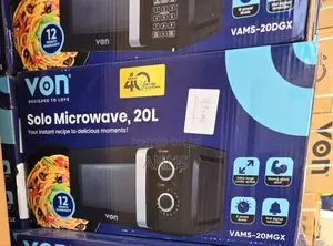 Von With Handle 20L Microwave