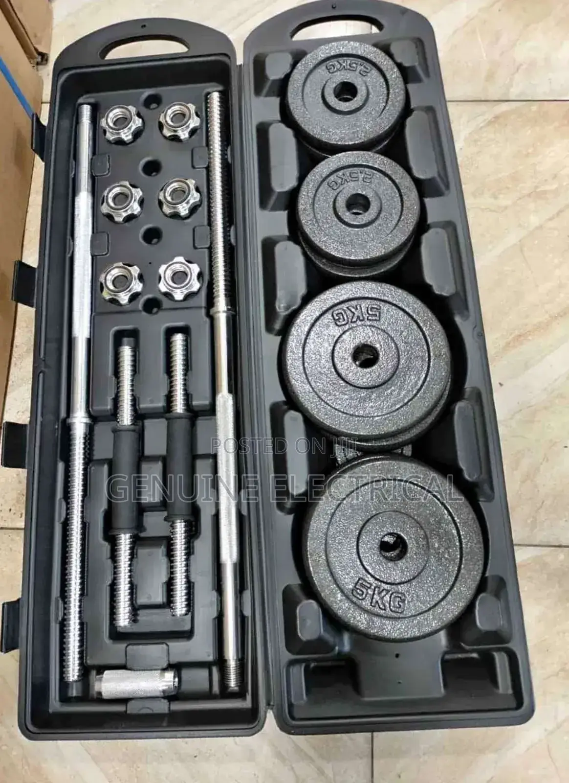 High Quality 50kg 6 in 1 Dumpbells