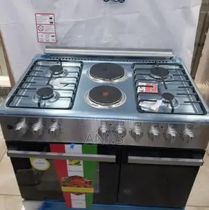 Von 60*90 4gas+2 Stima With Gas Compartment Standing Cooker