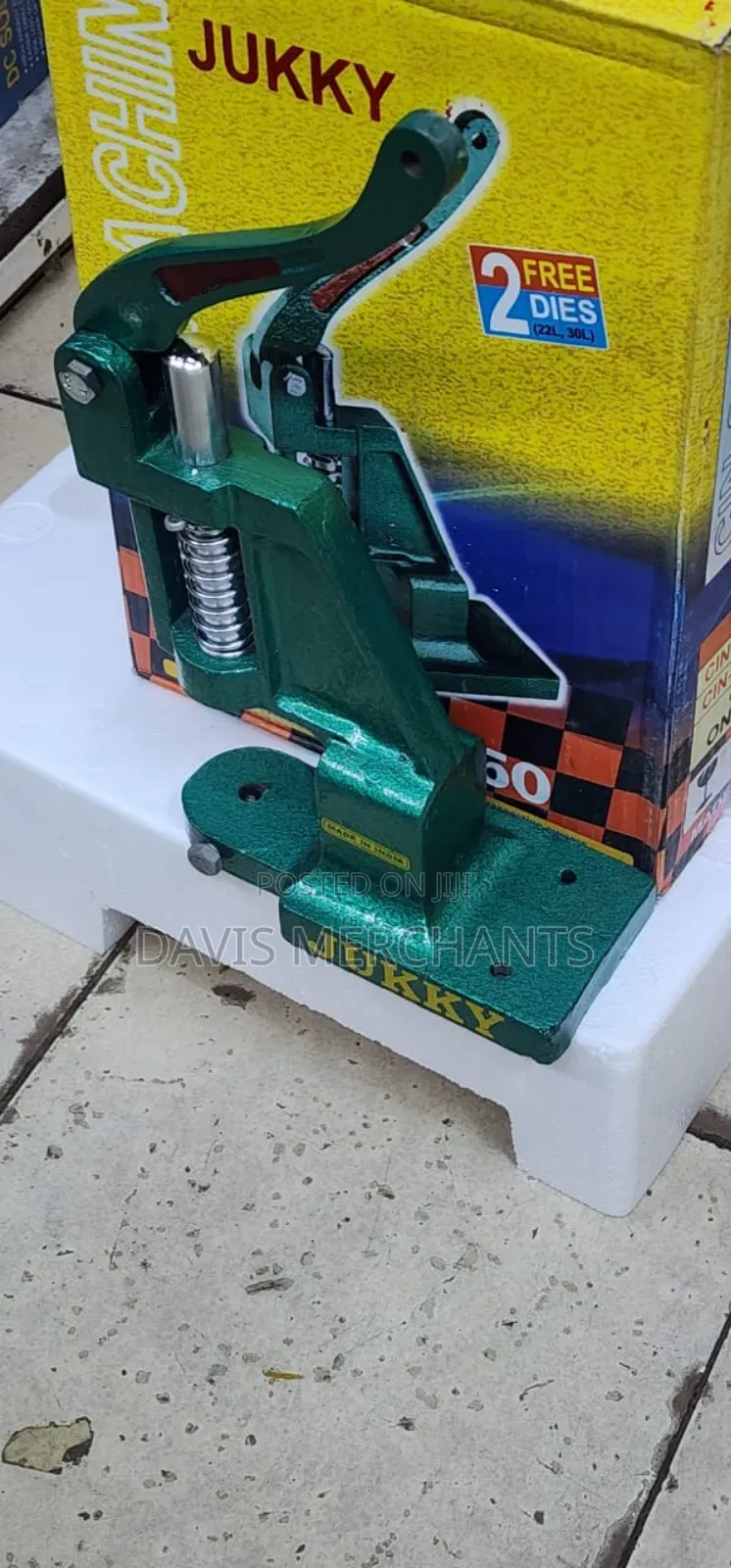 Button Press Machine