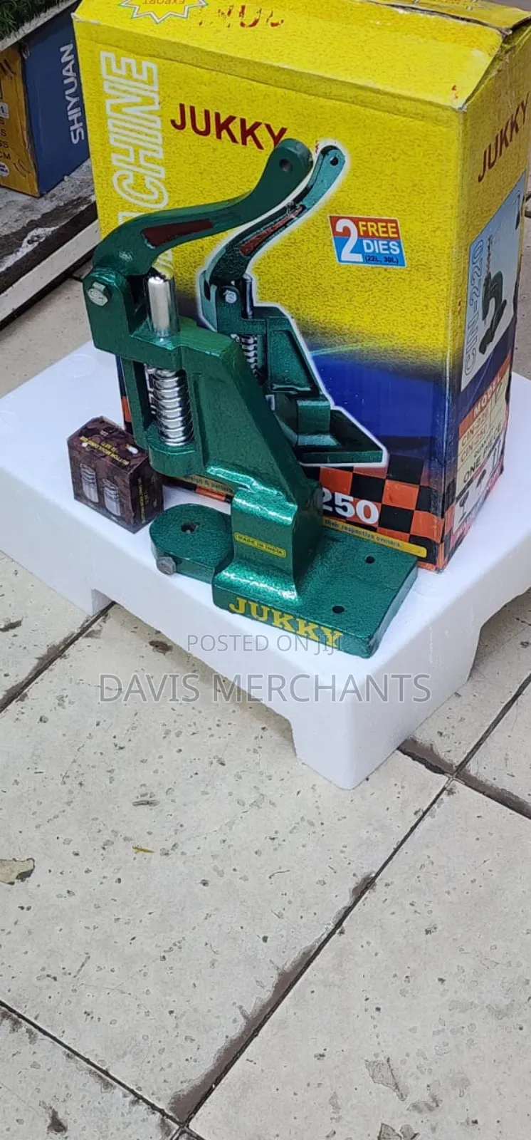 Jukky Button Press Machine With Tools