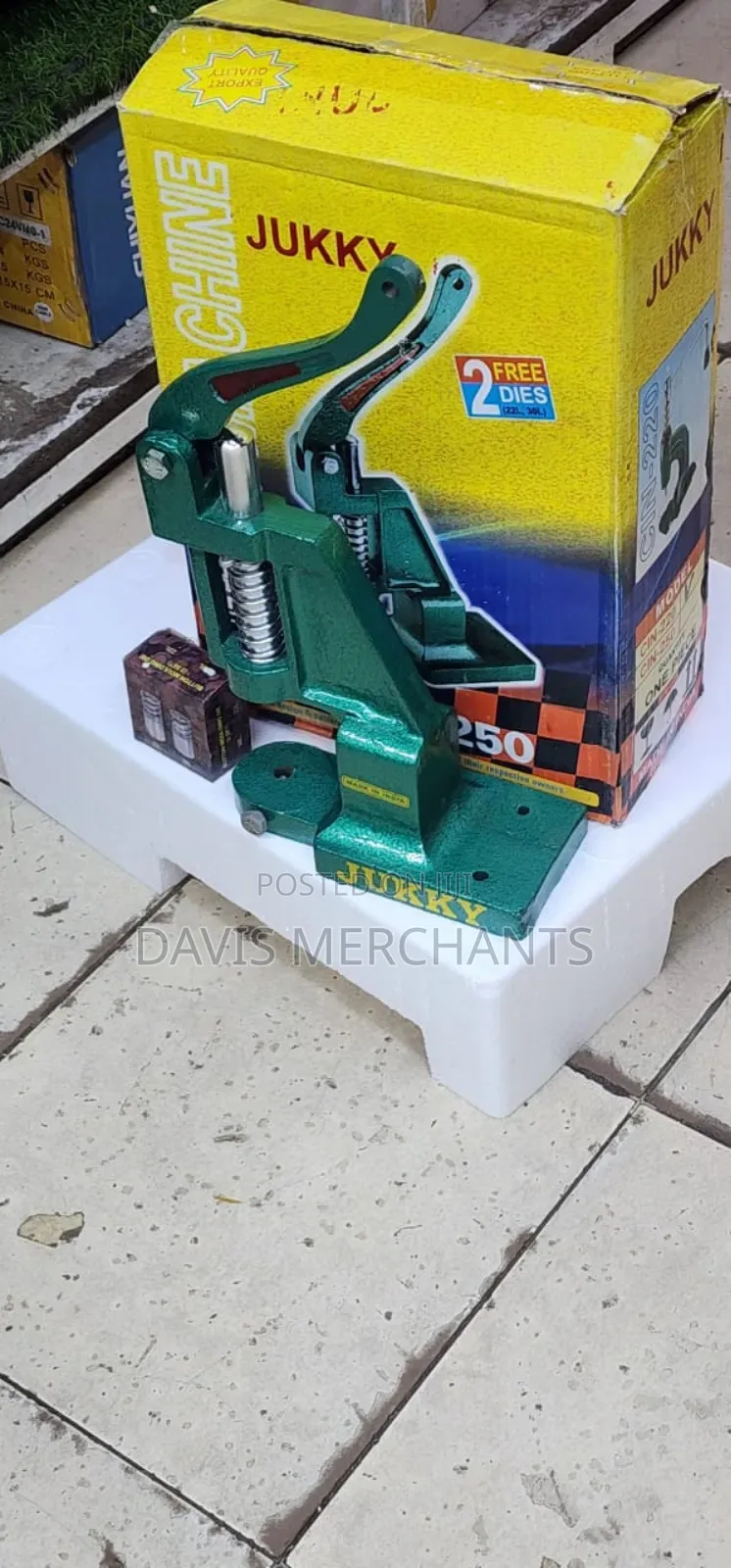 Jukky Button Press Machine With Tools