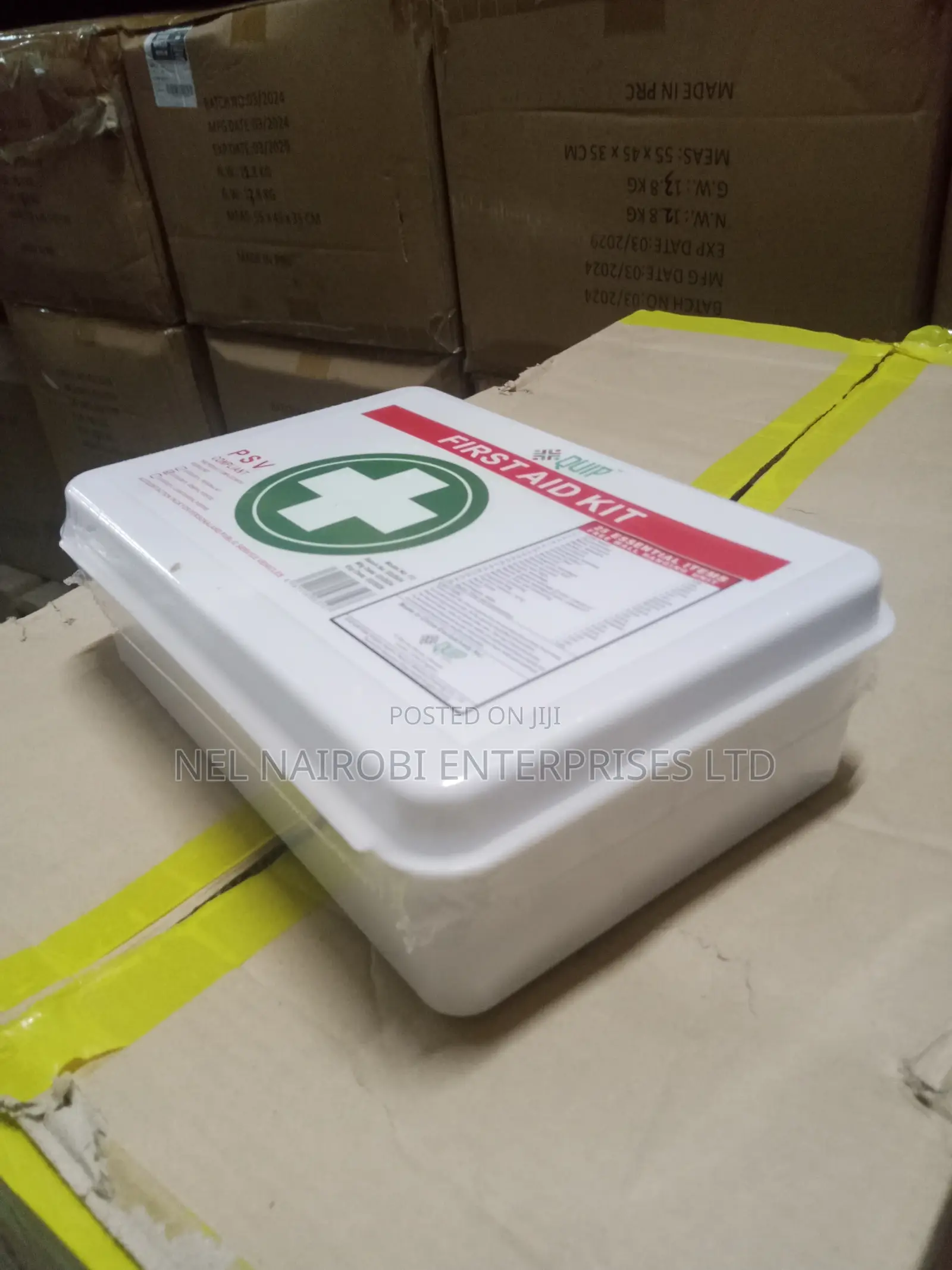 First Aid Kit - Free Wall Hanging Unit (F2)