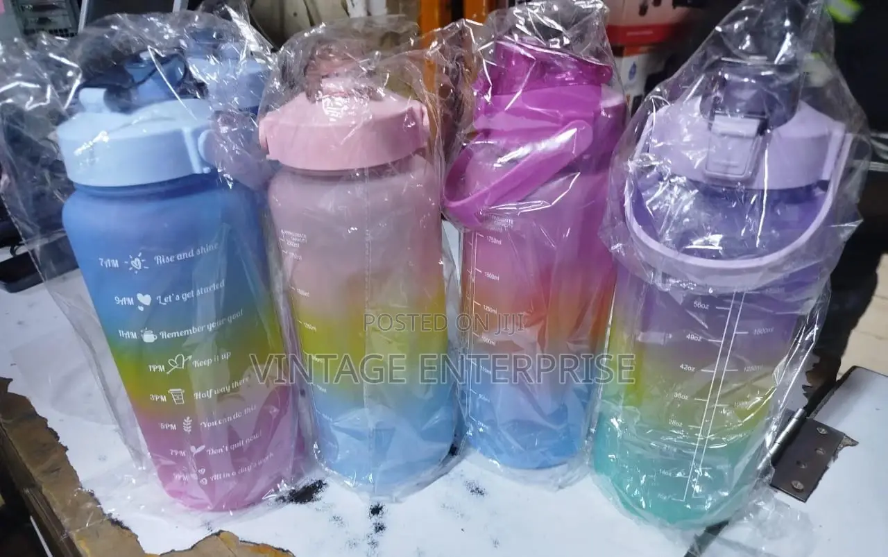 3in1 Motivational Water Bottle