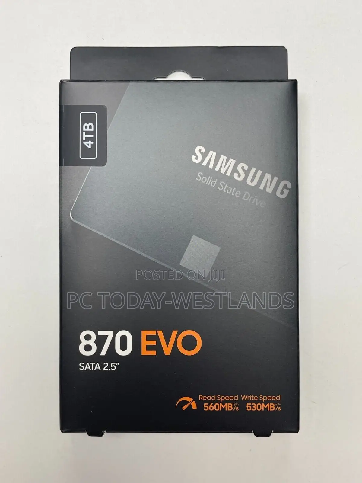 Samsung 870 Evo 4tb 2.5" Sata III Internal SSD Mz-77e4t0b/Am