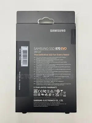 Samsung 870 Evo 4tb 2.5" Sata III Internal SSD Mz-77e4t0b/Am