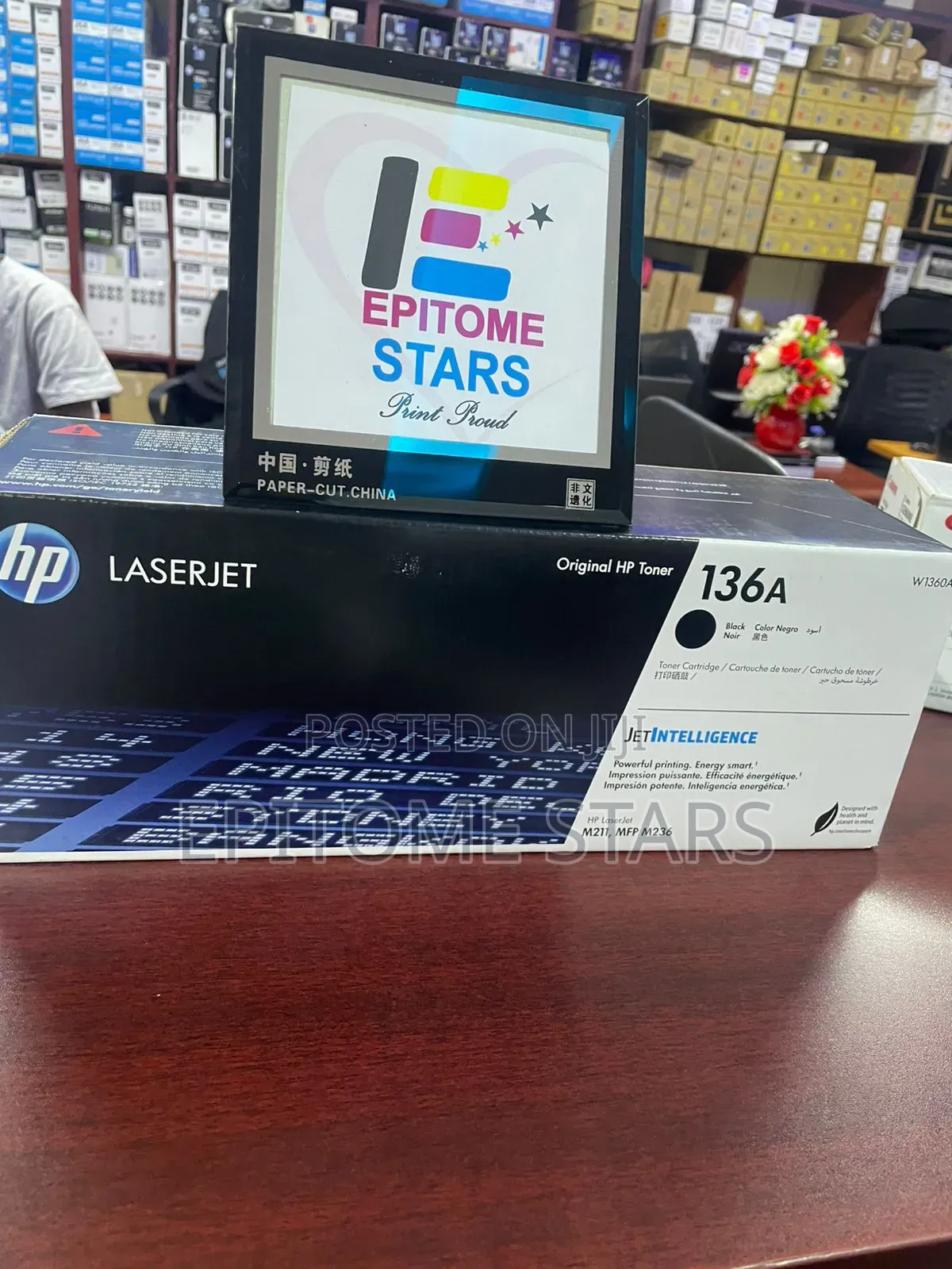 Superb HP 136A Original Laserjet Toner Cartridge