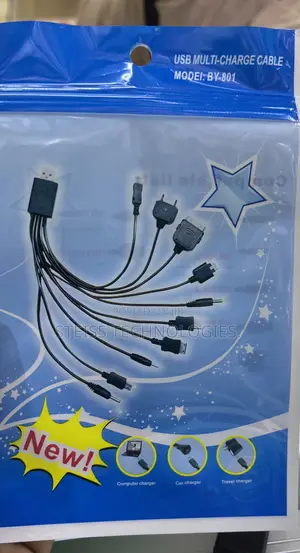 Usb Multiple 10 in 1 Cable