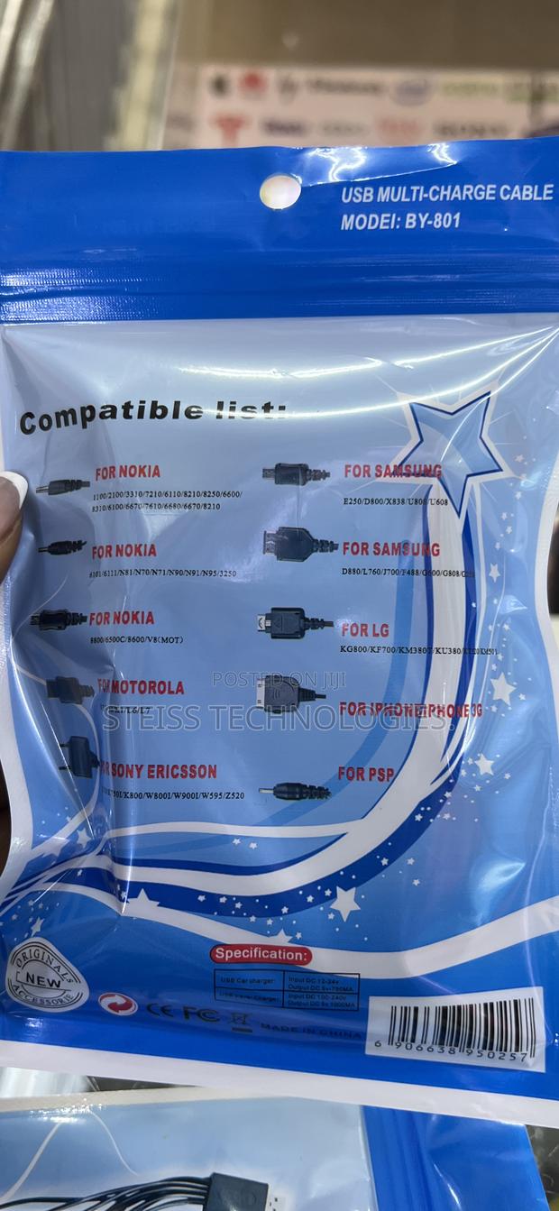 Usb Multiple 10 in 1 Cable - thumbnail 3