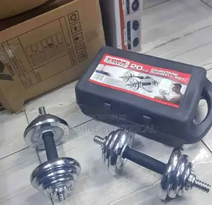 Brand New 20kg Chrome Dumbell