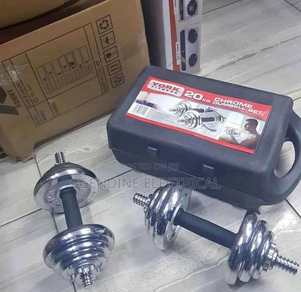 Brand New 20kg Chrome Dumbell