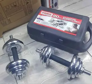 High Quality 20kg Chrome Dumbell