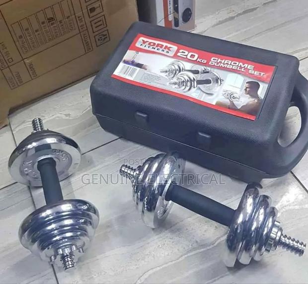 High Quality 20kg Chrome Dumbell