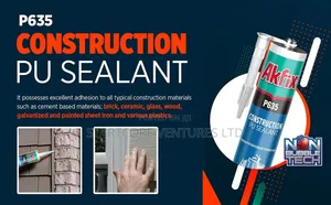 Akfix P635 PU Sealant Construction 600ml Grey