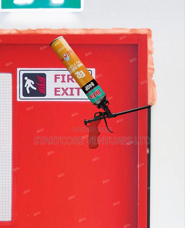 Akfix 840 B2 Fire Rated PU Foam (Straw) 750ml