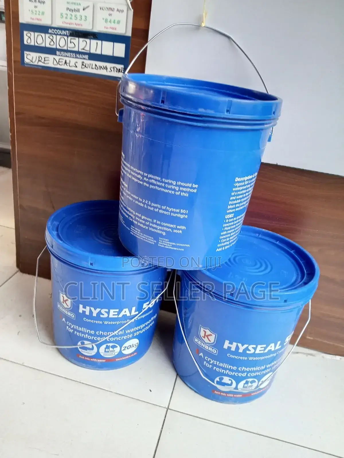 Hyseal 501 Crystalline Waterproofing.
