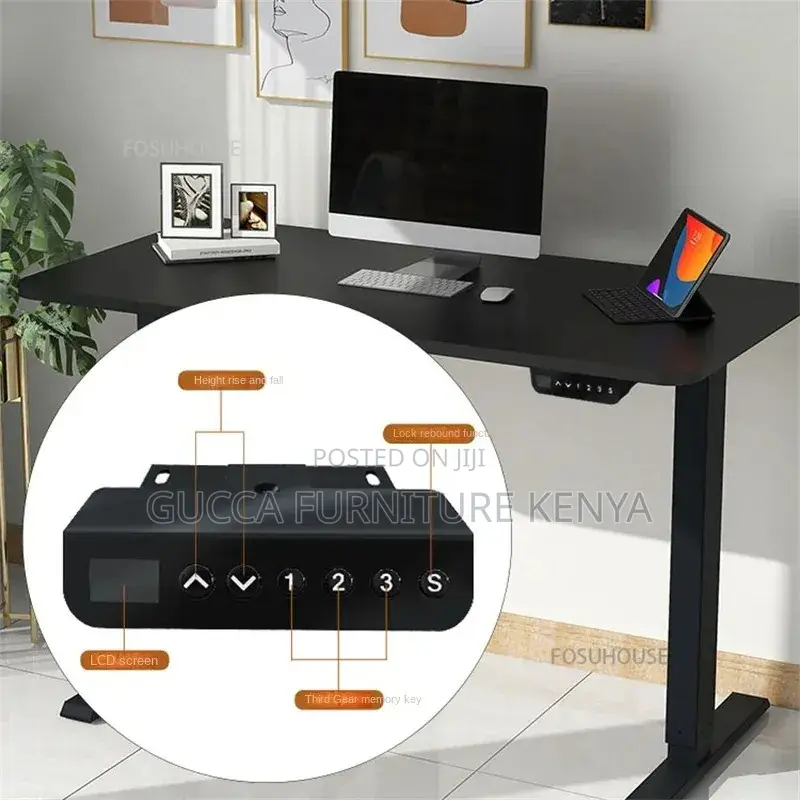 Office Tables:160cm Modern Smart Office Computer Desk