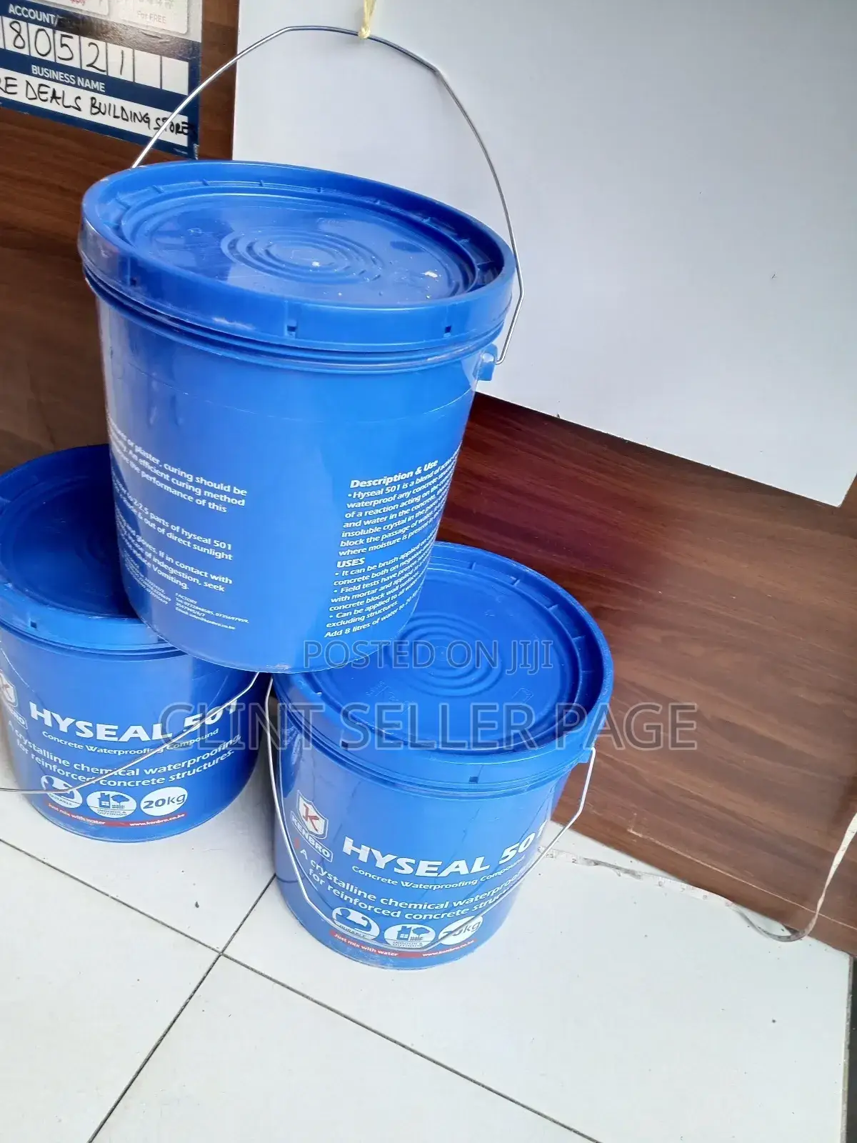 Hyseal 501 Crystalline Waterproofing/ Aqua Shield 501.