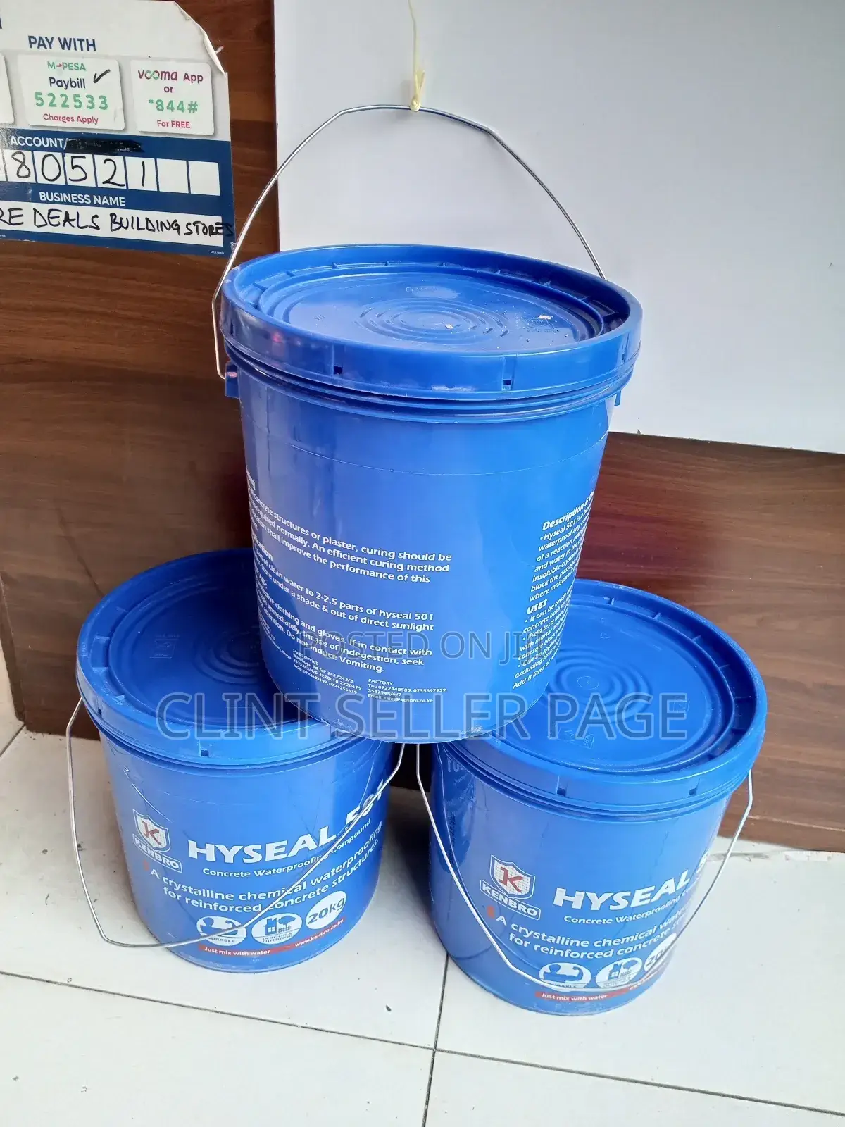 Hyseal 501 Crystalline Waterproofing/ Crysta Seal.