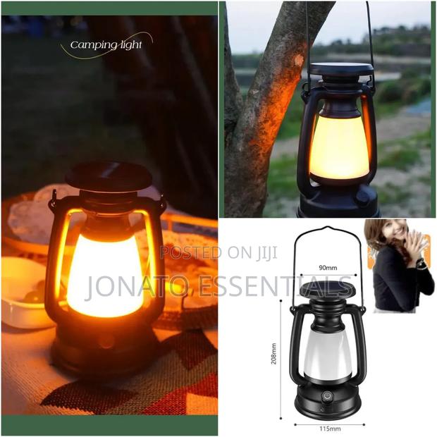 Solar-Powered Led Camping Lantern