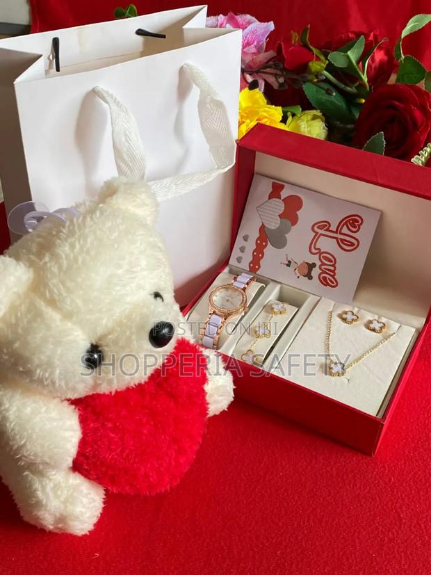 4in1 Teddy Bear Ladies Valentine Giftset