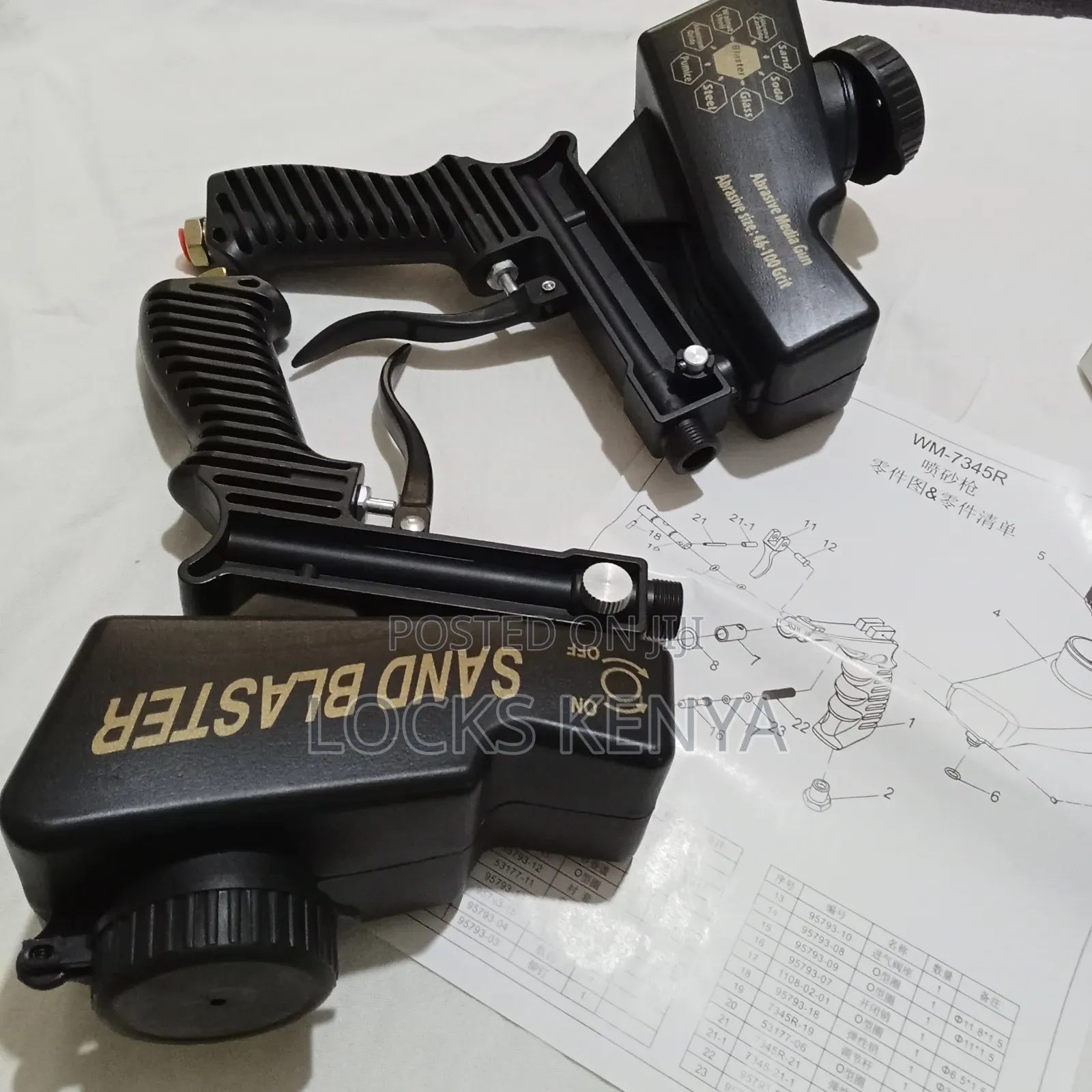 Paint Removing Sand Blaster