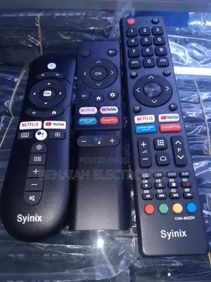 Syinix Smart Tv 43.Replacements Remote