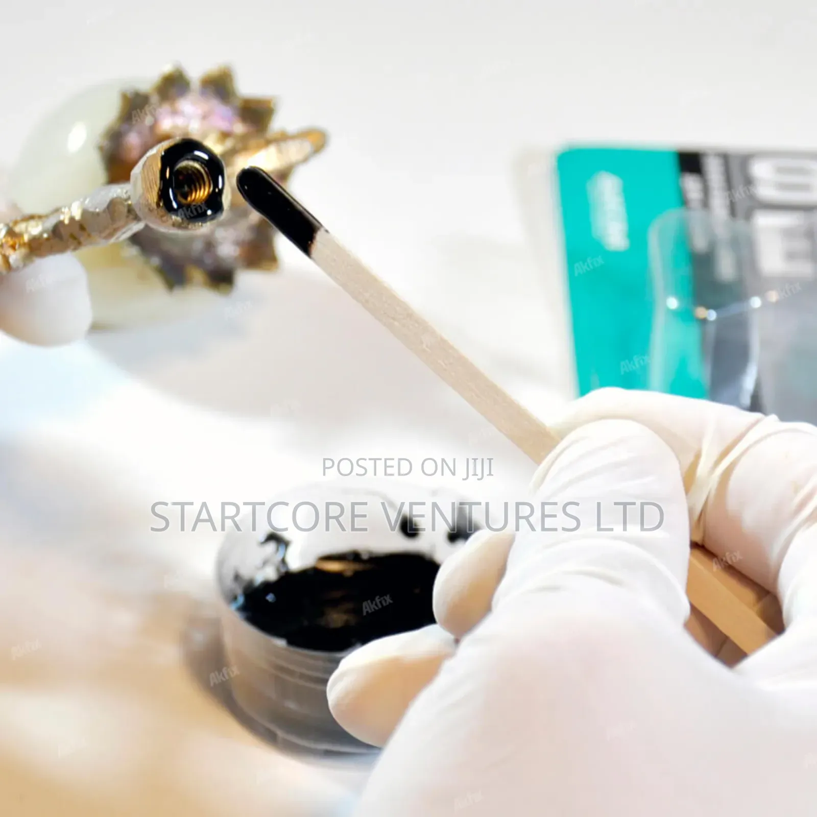 Akfix E350 Steel Epoxy and Quick Fix Putty 25ml
