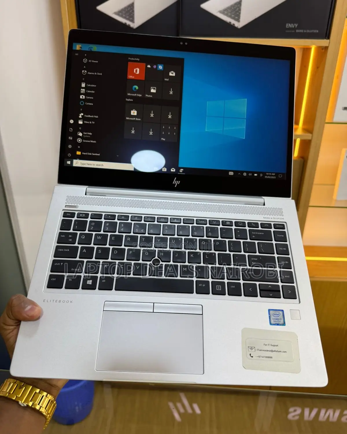 Laptop HP EliteBook 830 G5 8GB Intel Core I7 SSD 256GB