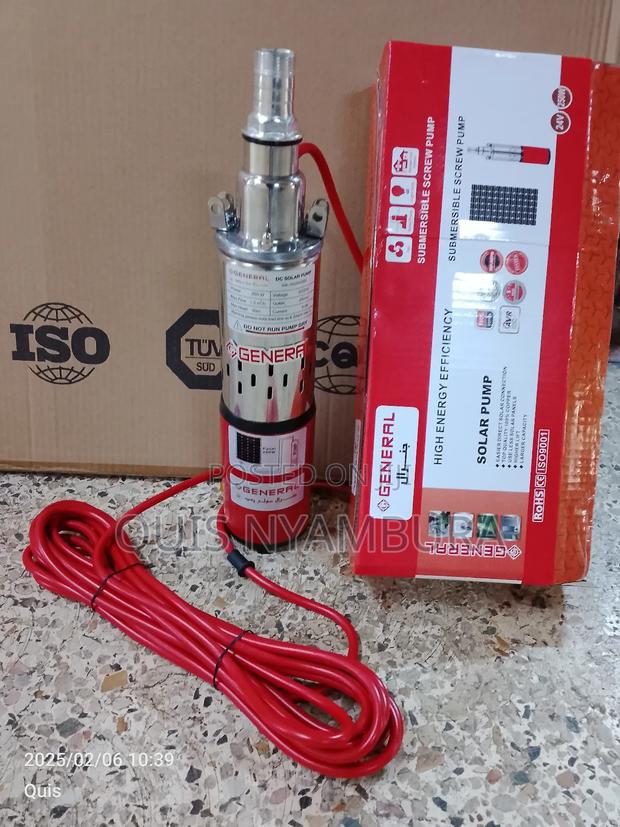 50m Solar Submersible Pump General/ Dc Pump - main view