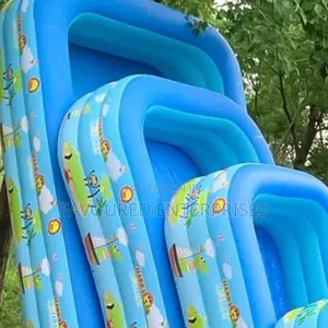 Inflatable Swimming Pool Adults Kids(Free Electric Pump)
: