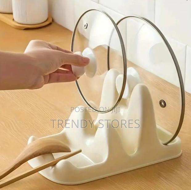Multifunctional Counter Top Lid Holder