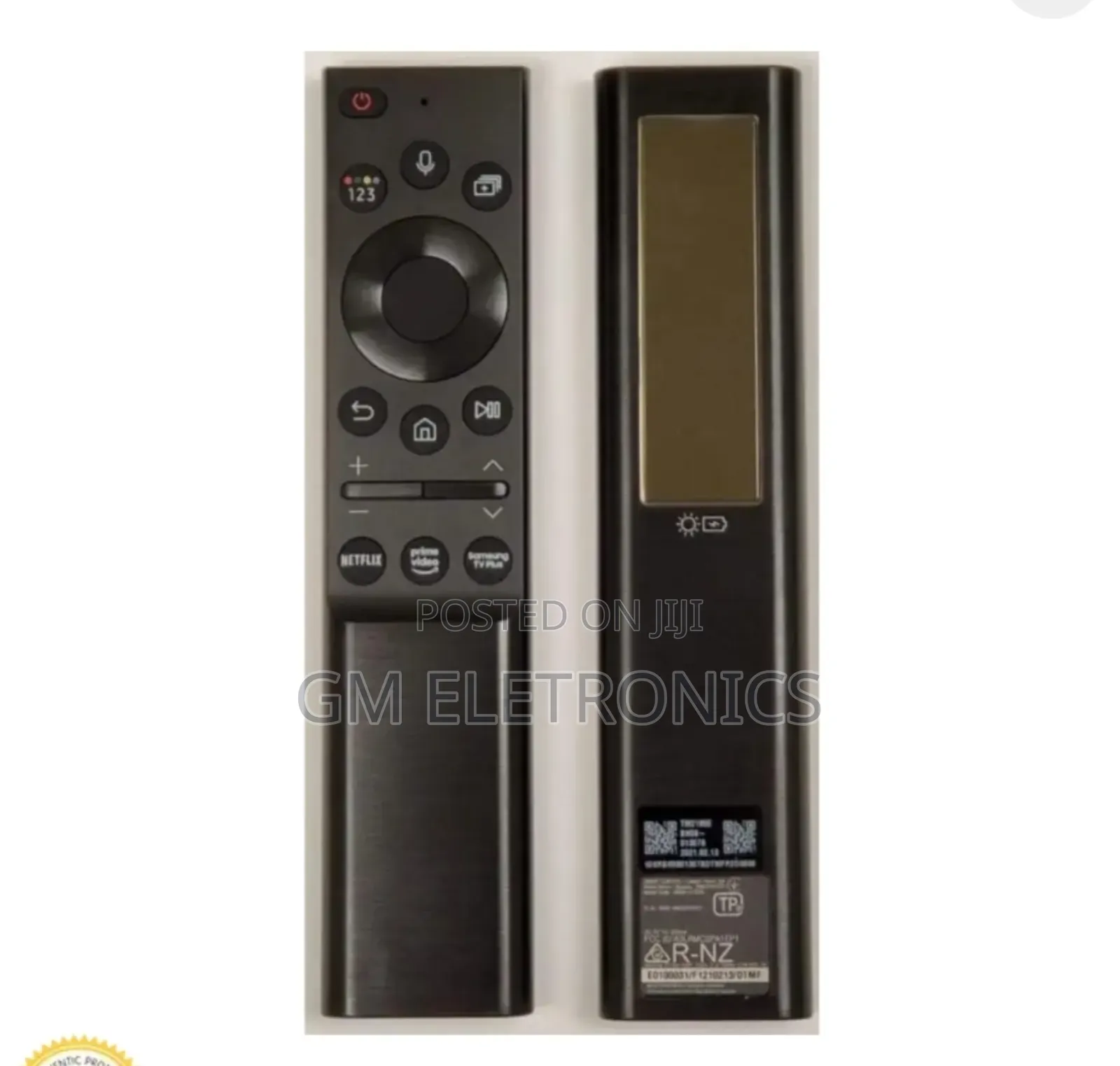 BN59-01357A Voice Remote Control With Solar/Type-C Charging