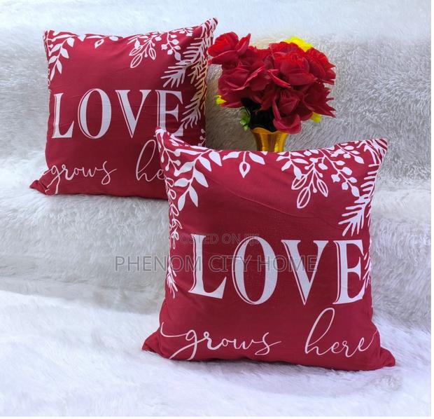 Red Love Throwpillow Covers Available