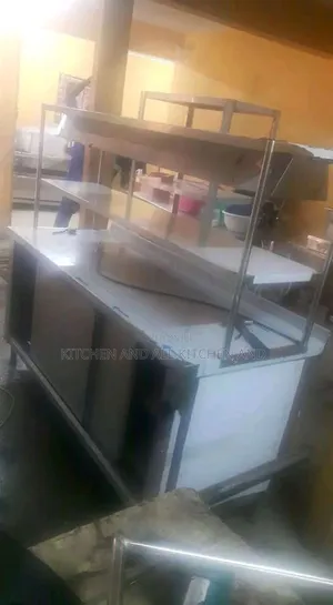 Stainless Steel Kitchen Cabinet With Shelve