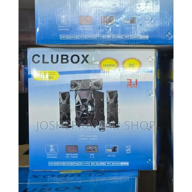 3.1 Woofer Club Box With Bluetooth - main view