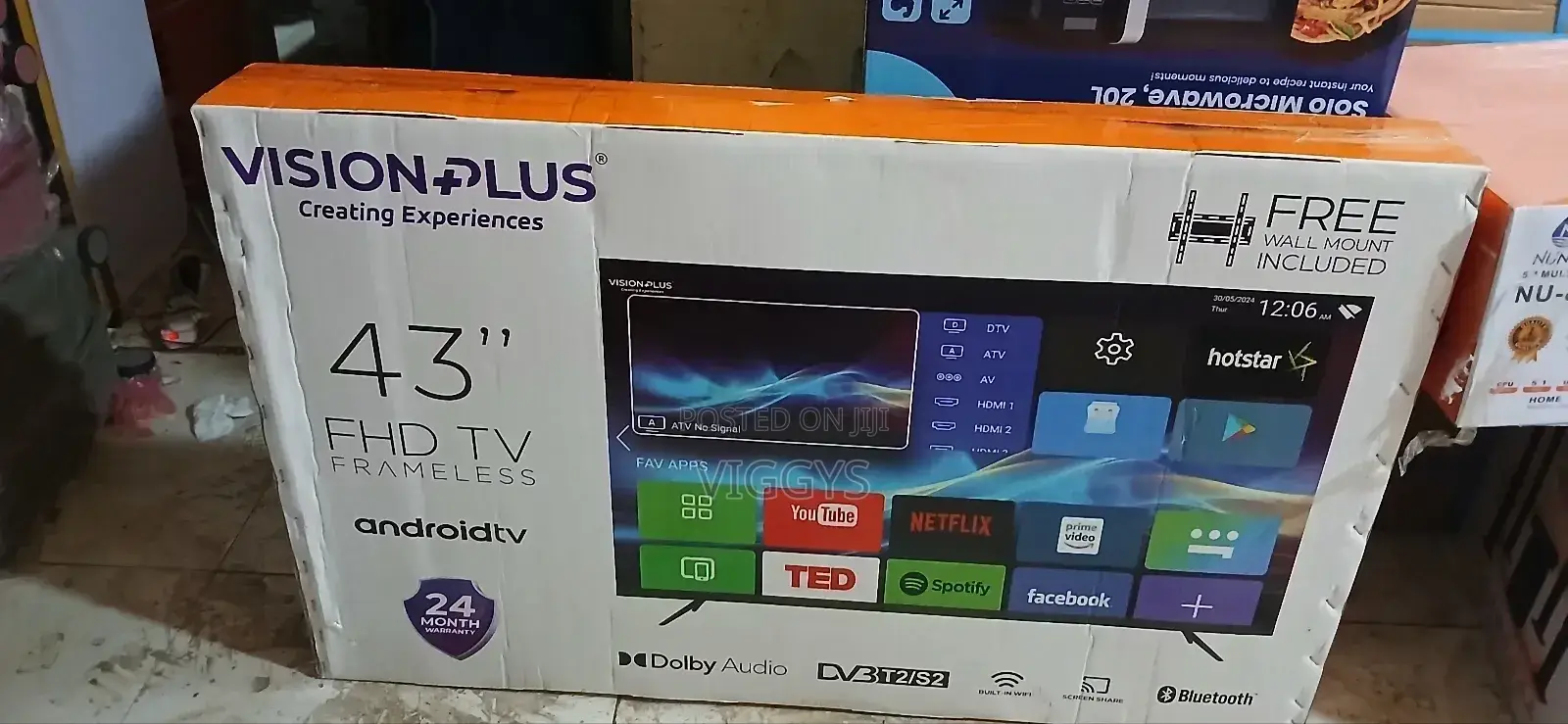 Vision Plus 43 Inches Smart Tv *.
