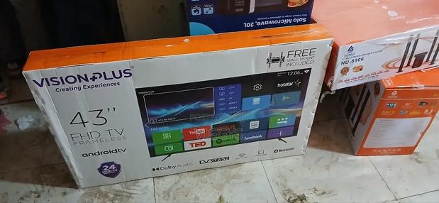 Vision 43 Inches Smart Frame Less Tv . - main view