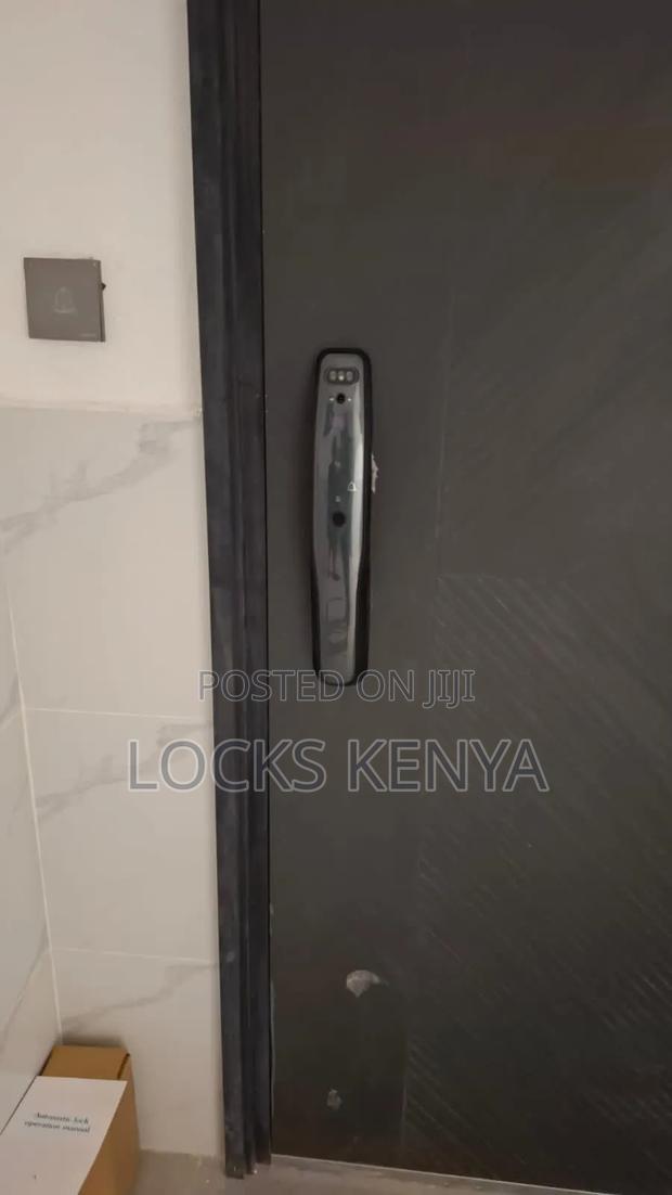 High Tech Face Recognition Door Lock - main view