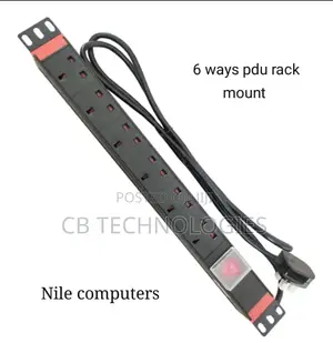 Power Distribution Unit Pdu 6 Ways With Surge Arrester