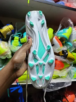 White Adidas Soccer Boots, Size 41, 42,43, 44, 45