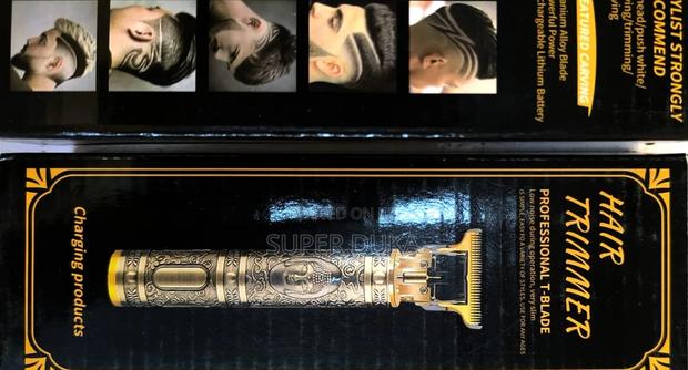 Professional Hair Trimmer. Rechargeable T Blade Clipper - main view